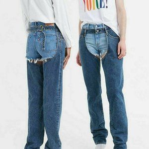 Levi's LGBTQ Pride Collection Denim Chaps Jeans